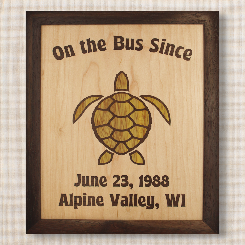 Framed Wall Art - Terrapin - Maple Base